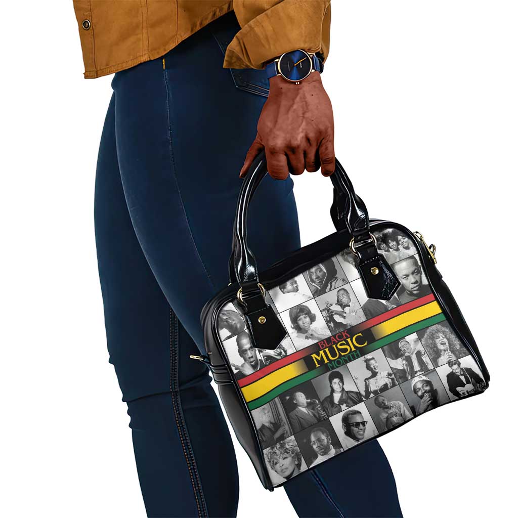 Black Music Month Legends Tribute Shoulder Handbag