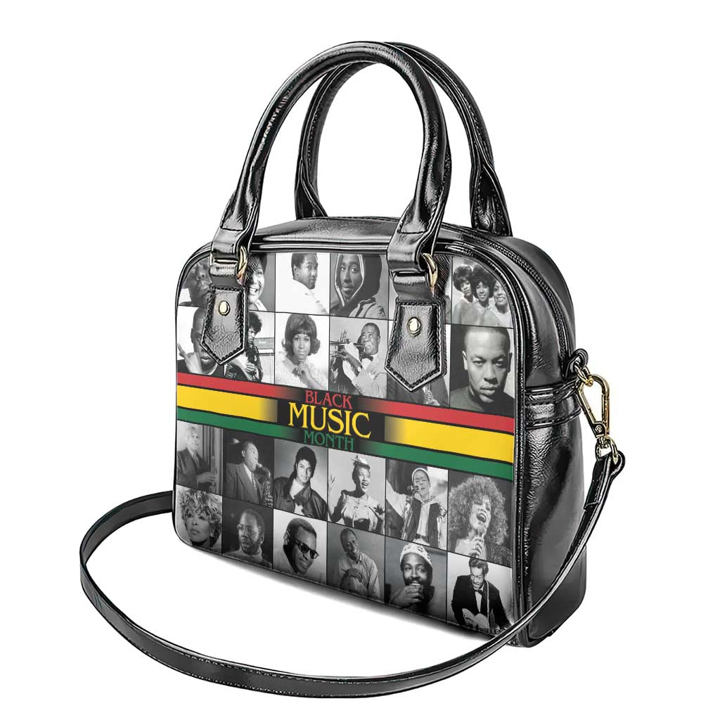 Black Music Month Legends Tribute Shoulder Handbag