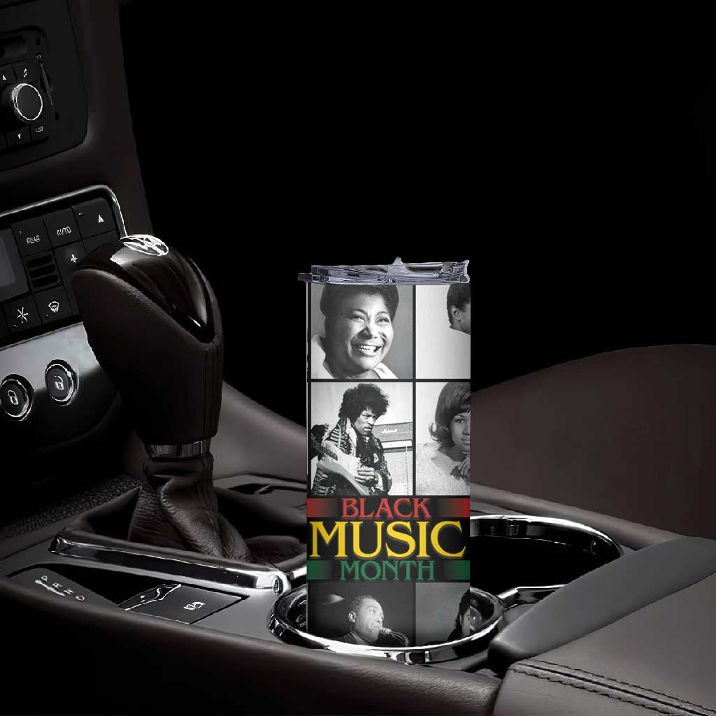 Black Music Month Legends Tribute Skinny Tumbler
