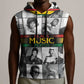 Black Music Month Legends Tribute Sleeveless Hoodie - African Pride