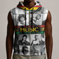 Black Music Month Legends Tribute Sleeveless Zip Hoodie - African Pride