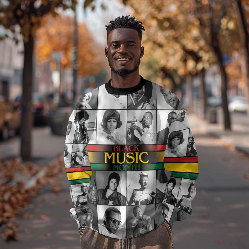 Black Music Month Legends Tribute Sweatshirt
