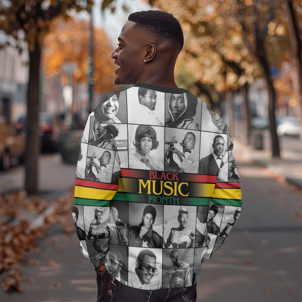 Black Music Month Legends Tribute Sweatshirt