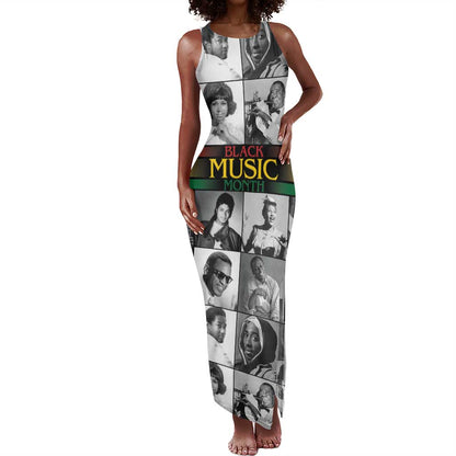 Black Music Month Legends Tribute Tank Maxi Dress
