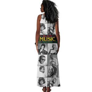 Black Music Month Legends Tribute Tank Maxi Dress