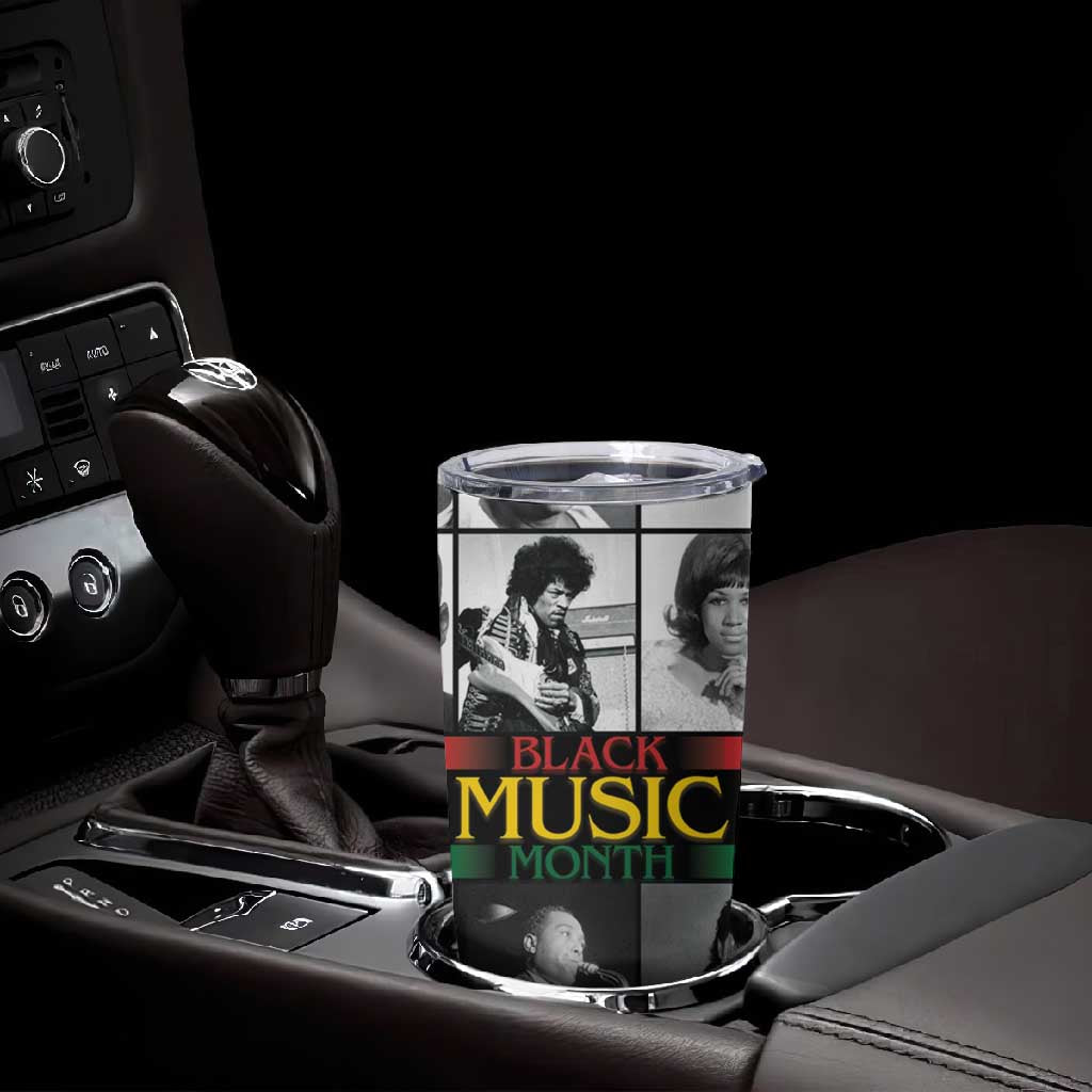 Black Music Month Legends Tribute Tumbler Cup