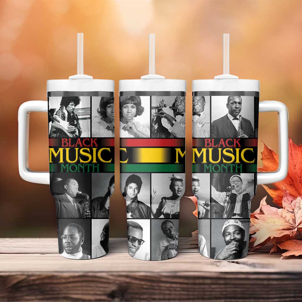 Black Music Month Legends Tribute Tumbler With Handle