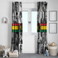 Black Music Month Legends Tribute Window Curtain