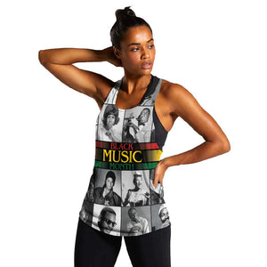 Black Music Month Legends Tribute Women Racerback Tank