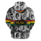 Black Music Month Legends Tribute Zip Hoodie