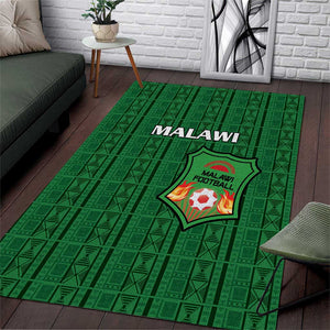 Malawi Football Area Rug Go Champions - Green - African Pride