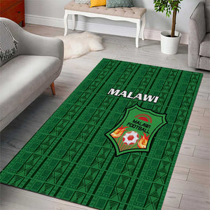 Malawi Football Area Rug Go Champions - Green - African Pride