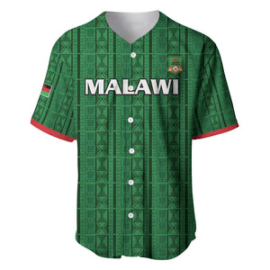 Custom Malawi Football Baseball Jersey Go Champions - Green - African Pride