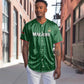 Custom Malawi Football Baseball Jersey Go Champions - Green - African Pride