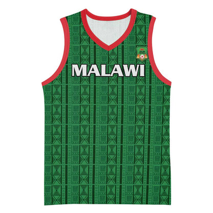 Custom Malawi Football Basketball Jersey Go Champions - Green - African Pride