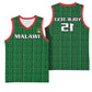 Custom Malawi Football Basketball Jersey Go Champions - Green - African Pride