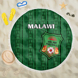 Malawi Football Beach Blanket Go Champions - Green - African Pride