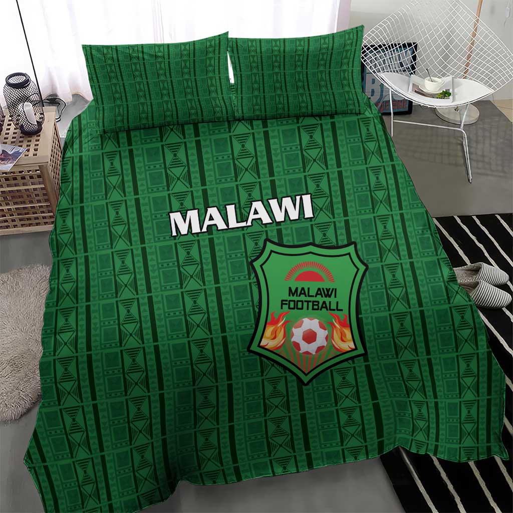 Malawi Football Bedding Set Go Champions - Green - African Pride