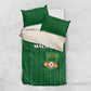 Malawi Football Bedding Set Go Champions - Green - African Pride