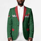 Custom Malawi Football Blazer Come On Flames - Green