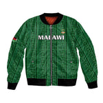 Custom Malawi Football Bomber Jacket Go Champions - Green - African Pride