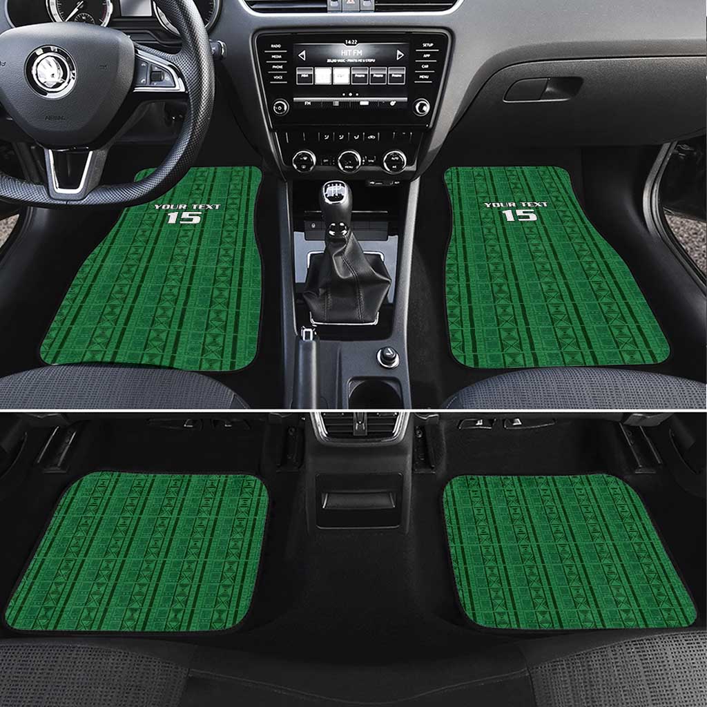 Malawi Football Car Mats Go Champions - Green - African Pride