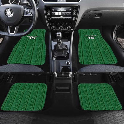 Malawi Football Car Mats Go Champions - Green - African Pride