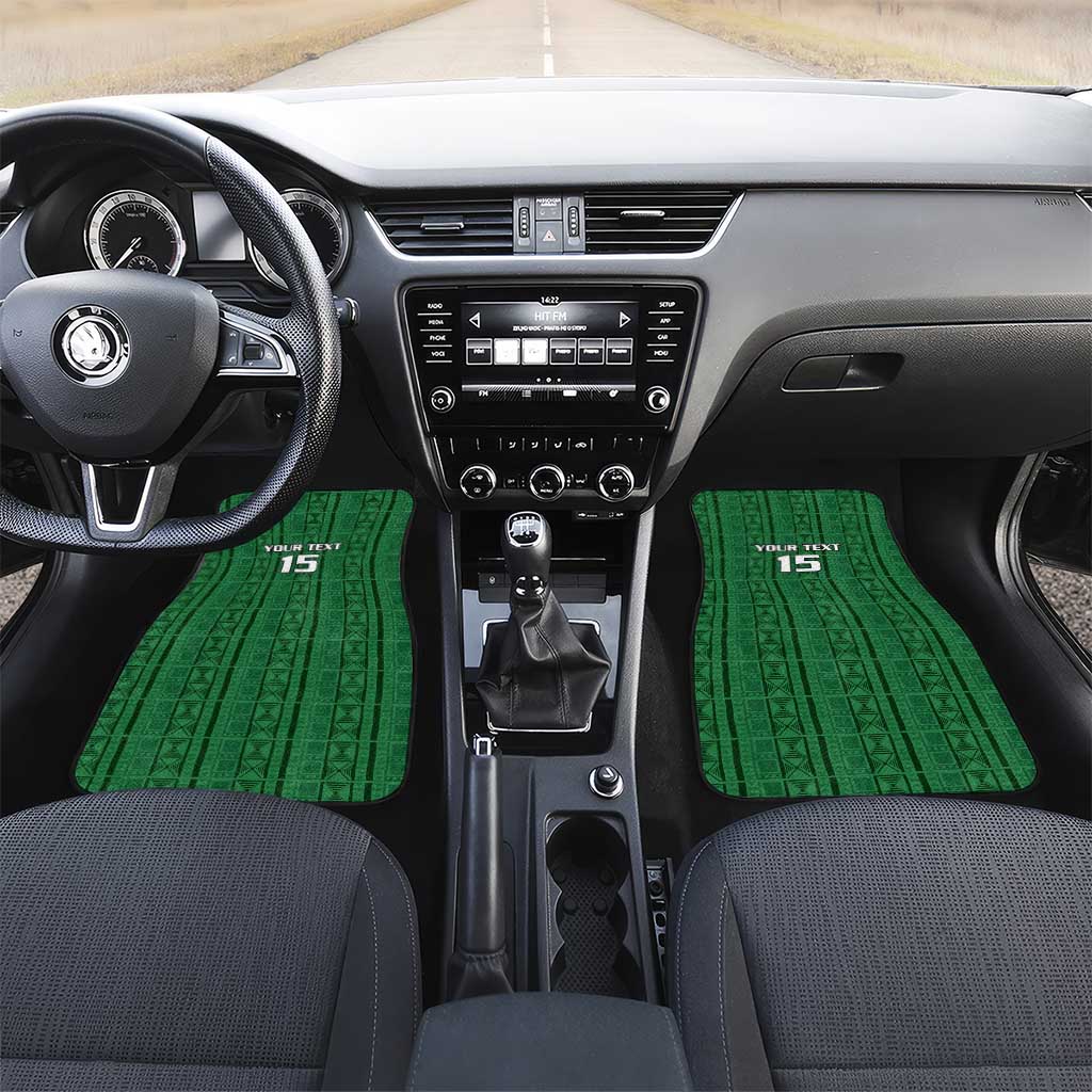 Malawi Football Car Mats Go Champions - Green - African Pride