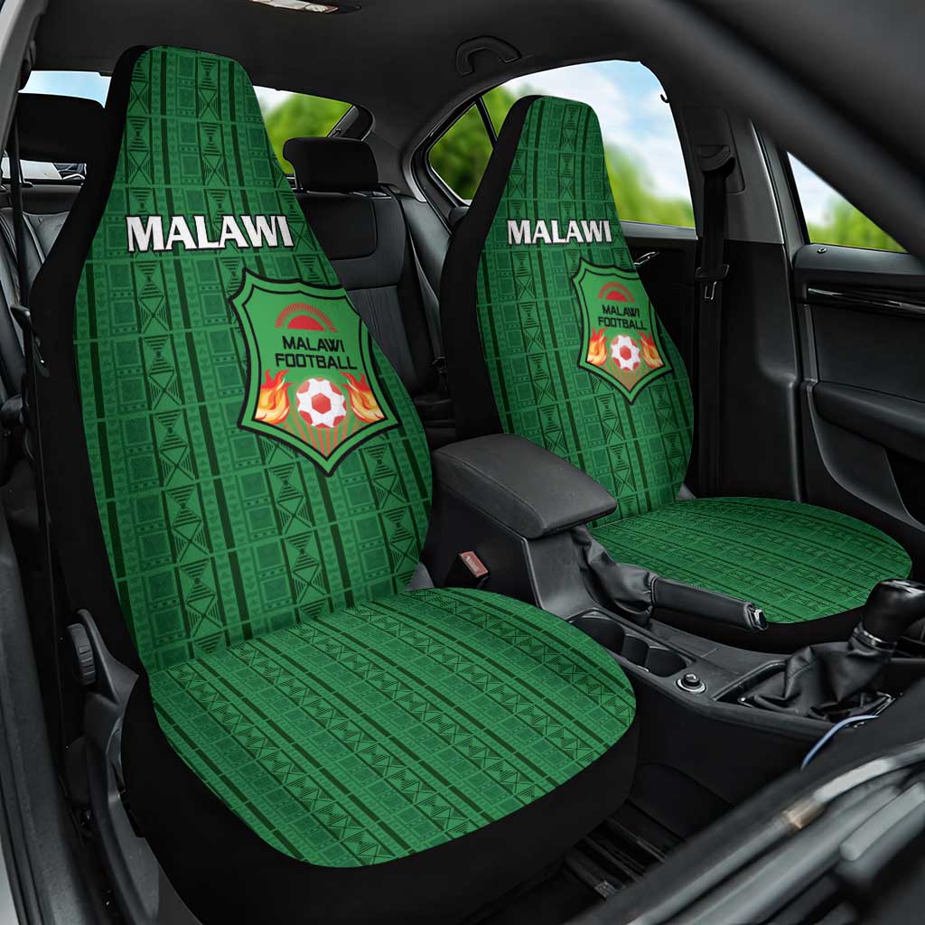 Malawi Football Car Seat Cover Go Champions - Green - African Pride