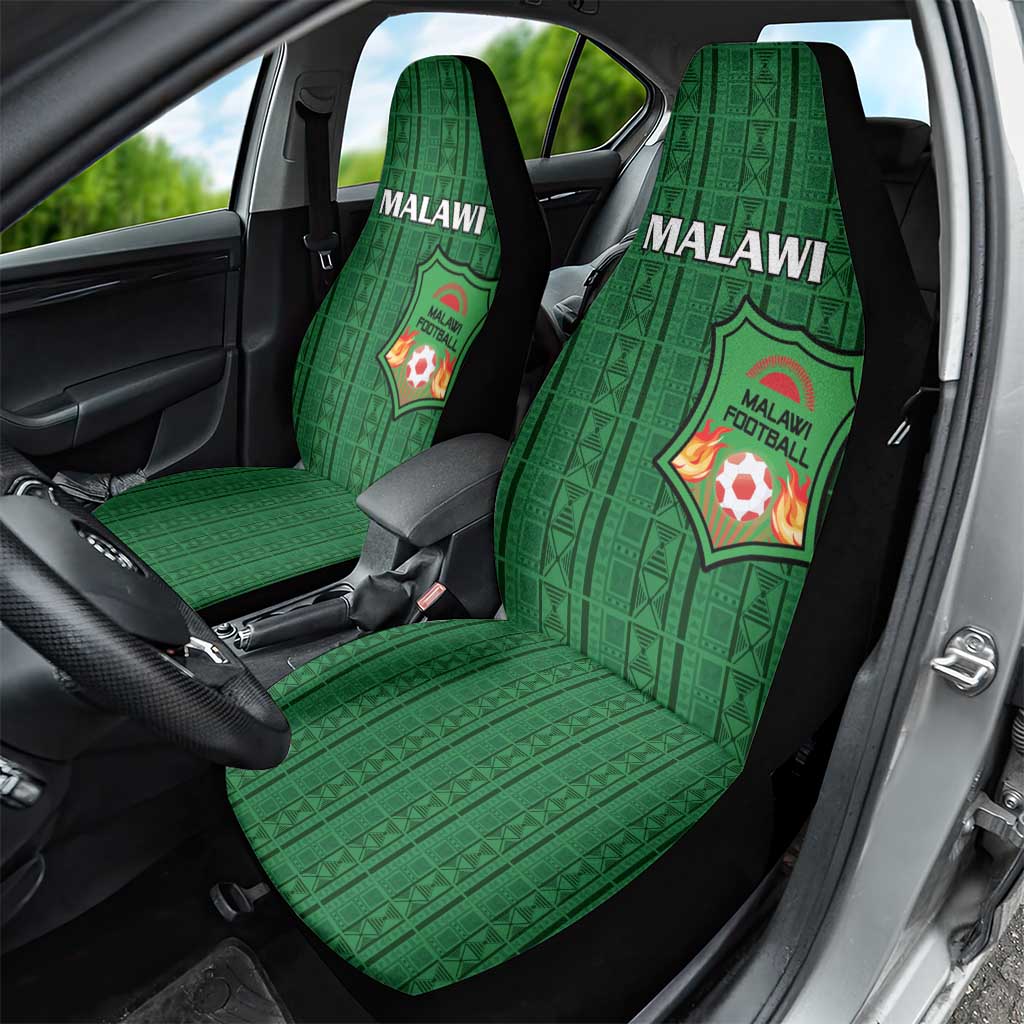 Malawi Football Car Seat Cover Go Champions - Green - African Pride