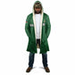 Custom Malawi Football Cloak Come On Flames - Green