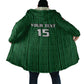 Custom Malawi Football Cloak Come On Flames - Green