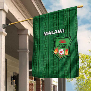 Malawi Football Garden Flag Go Champions - Green - African Pride