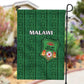 Malawi Football Garden Flag Go Champions - Green - African Pride