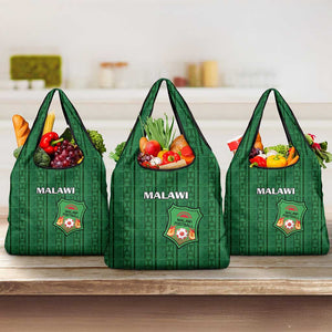 Malawi Football Grocery Bag Go Champions - Green - African Pride
