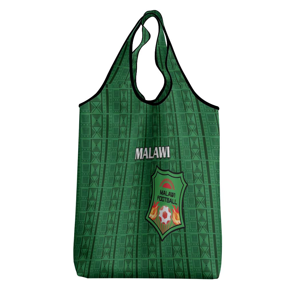 Malawi Football Grocery Bag Go Champions - Green - African Pride