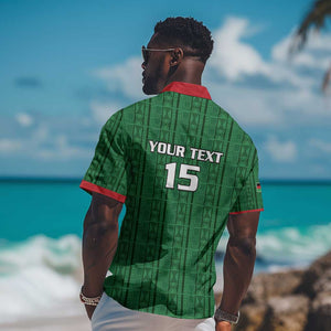 Custom Malawi Football Hawaiian Shirt Go Champions - Green - African Pride