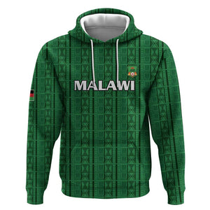 Custom Malawi Football Hoodie Go Champions - Green - African Pride