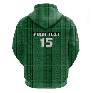 Custom Malawi Football Hoodie Go Champions - Green - African Pride