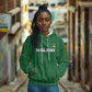 Custom Malawi Football Hoodie Go Champions - Green - African Pride