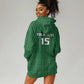 Custom Malawi Football Hoodie Dress Go Champions - Green - African Pride