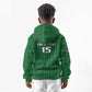 Custom Malawi Football Kid Hoodie Go Champions - Green - African Pride