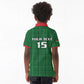 Custom Malawi Football Kid Polo Shirt Go Champions - Green - African Pride