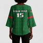 Custom Malawi Football Kimono Sleeve Blouse Come On Flames - Green