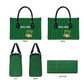 Malawi Football Leather Bag Come On Flames - Green
