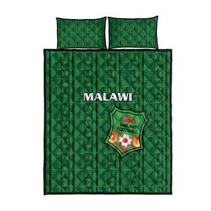 Malawi Football Quilt Bed Set Go Champions - Green - African Pride