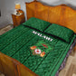 Malawi Football Quilt Bed Set Go Champions - Green - African Pride