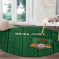 Malawi Football Round Carpet Go Champions - Green - African Pride