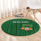 Malawi Football Round Carpet Go Champions - Green - African Pride