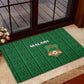 Malawi Football Rubber Doormat Go Champions - Green - African Pride